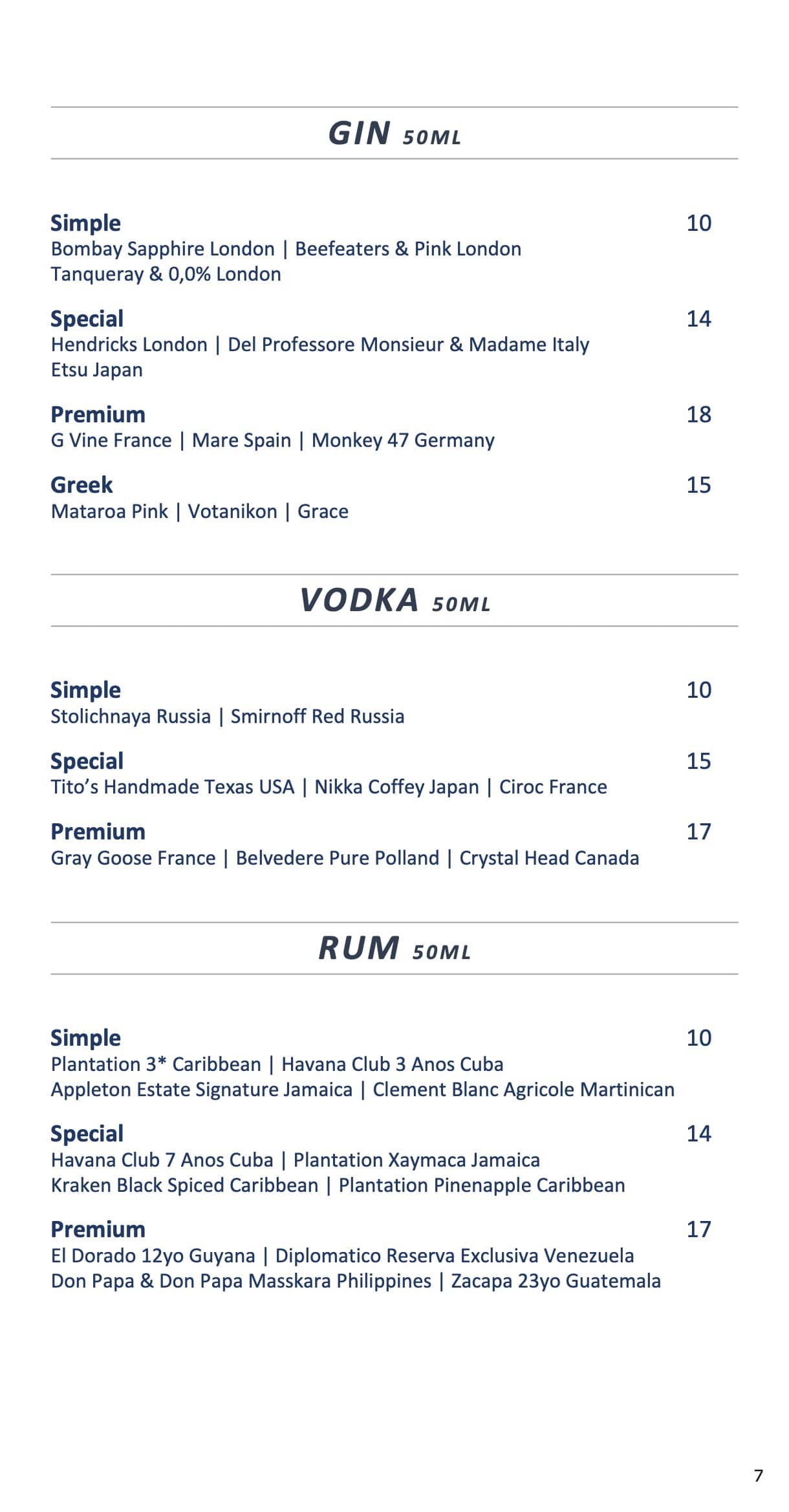 COCKTAILS & DRINKS -7